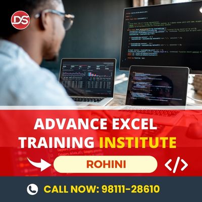 Advance Excel traning institute in Rohini Course Content, Fee Structure, Placement Partners, Duration