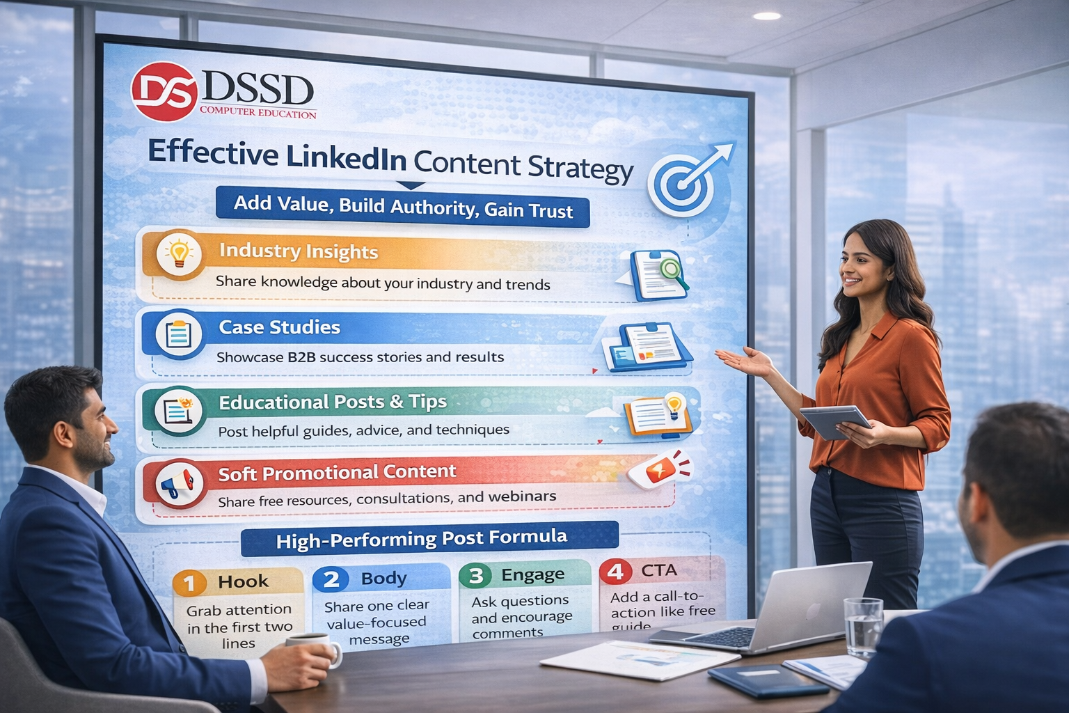 LinkedIn Marketing for job 