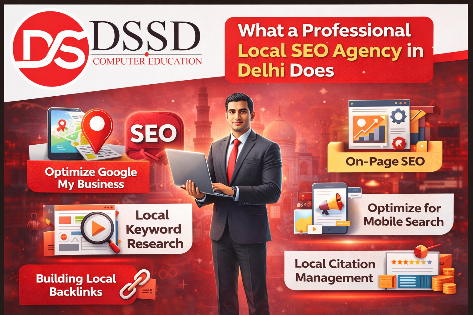 What a Professional Local SEO Agency in Delhi Does