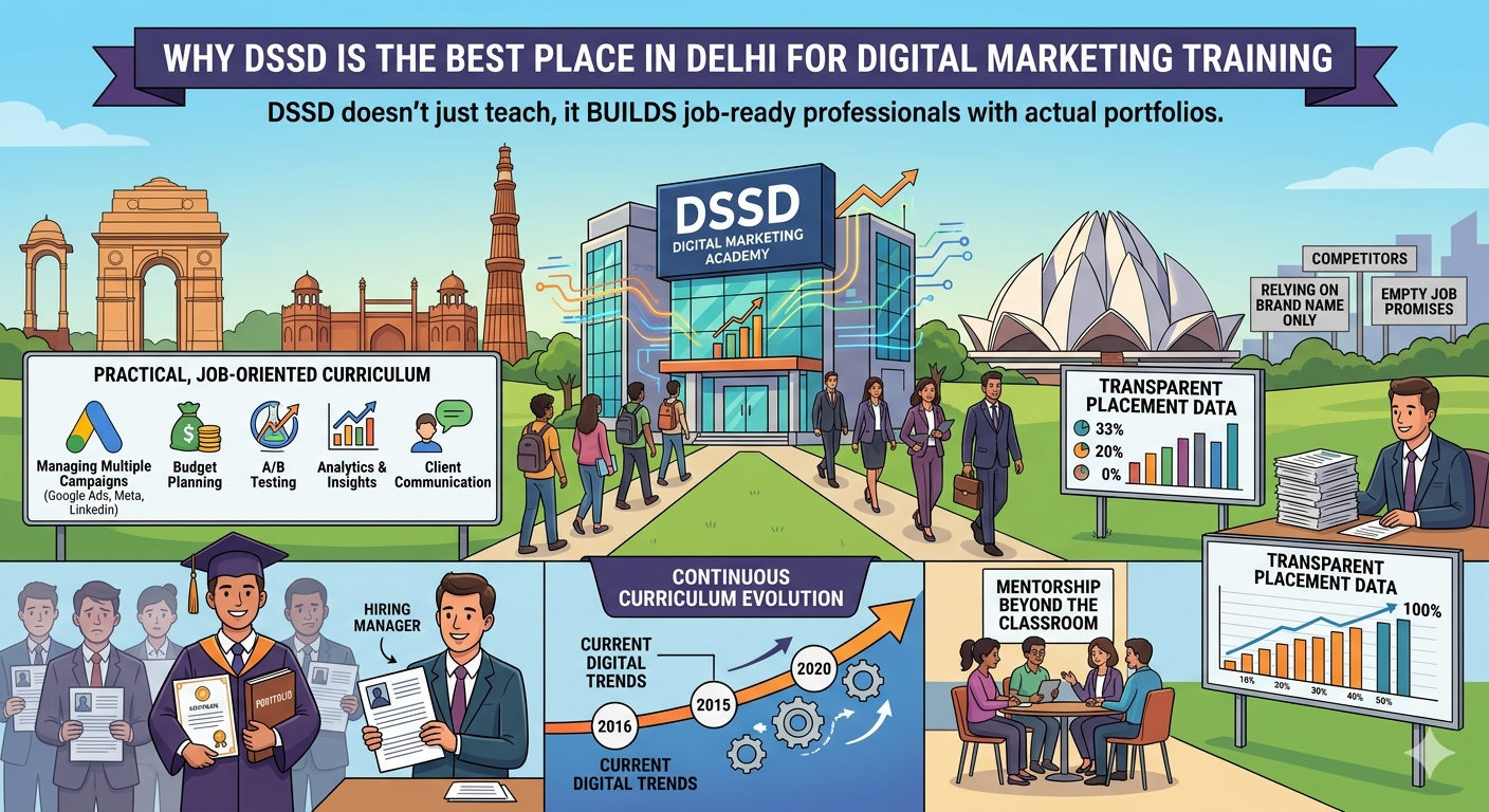 Top 10 BEST Digital Marketing Courses in Delhi