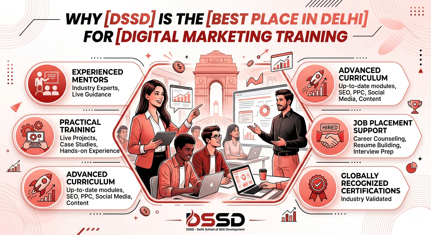Top 10 BEST Digital Marketing Courses in Delhi