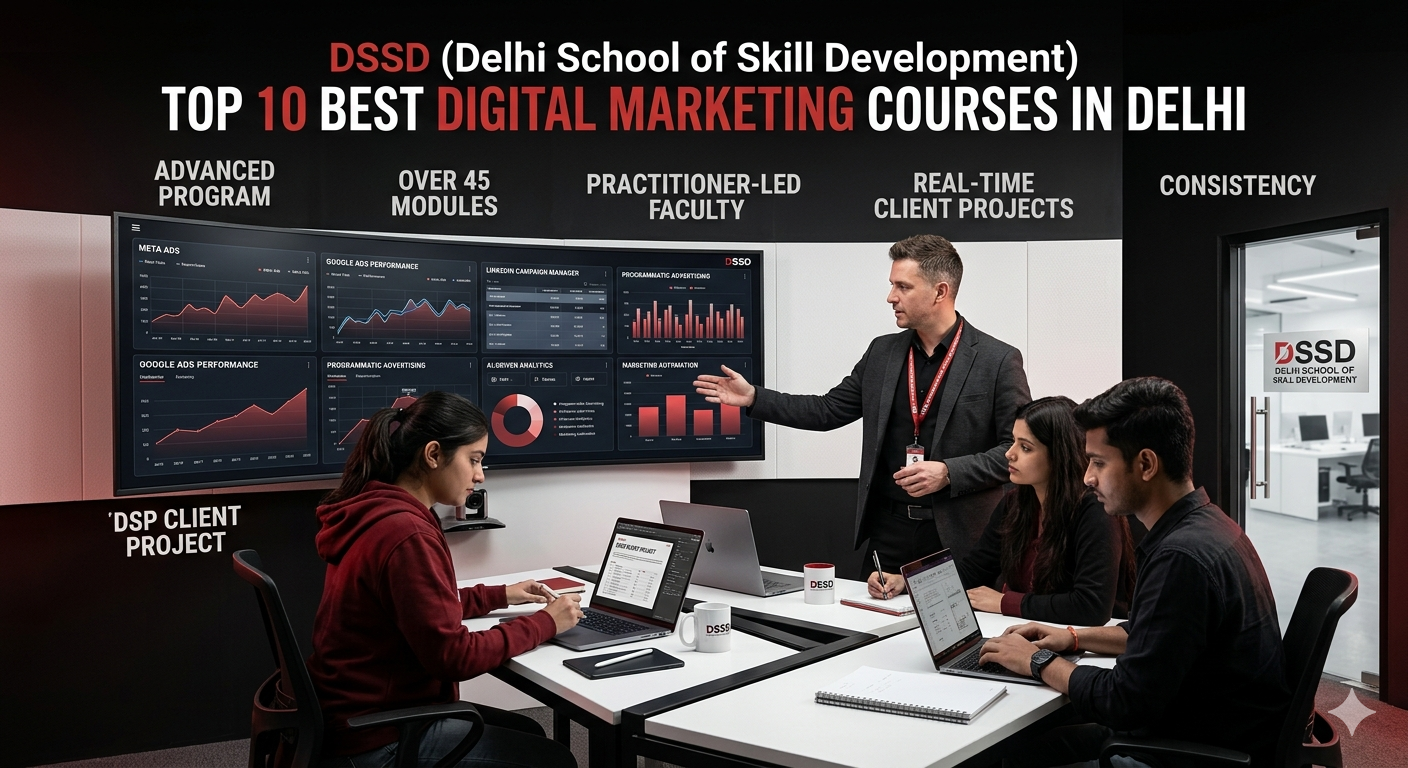 Top 10 BEST Digital Marketing Courses in Delhi
